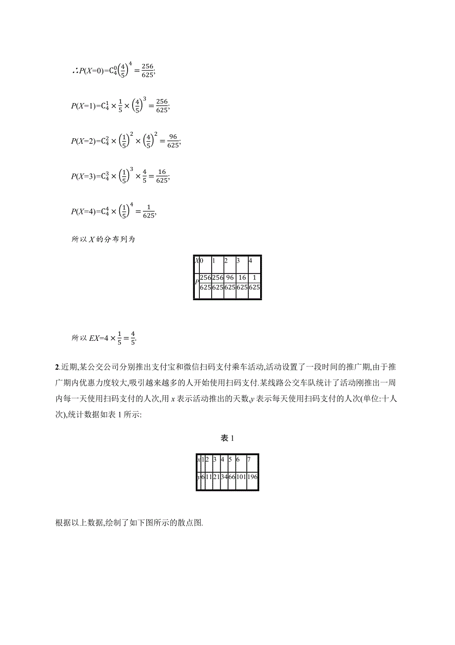 2021高考理科数学（北师大版）一轮复习高考大题专项（六）　概率与统计 WORD版含解析.docx_第2页