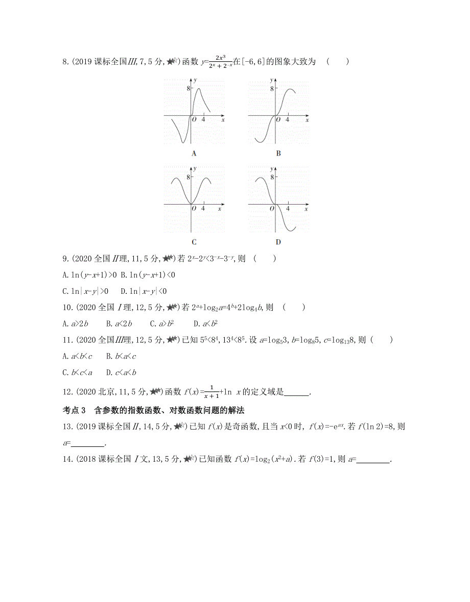 新教材2022版数学人教A版必修第一册提升训练：第四章　指数函数与对数函数 4-1~4-4综合拔高练 WORD版含解析.docx_第2页