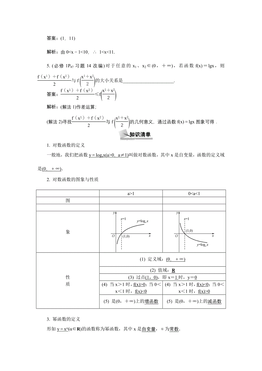 2014届高考数学总复习 考点引领 技巧点拨 第二章　函数与导数第9课时　指数函数、对数函数及幂函数 WORD版含解析.doc_第2页