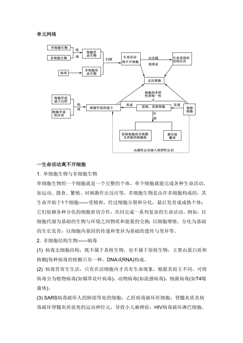 2012高三生物一轮复习导学案：走进细胞.doc_第1页