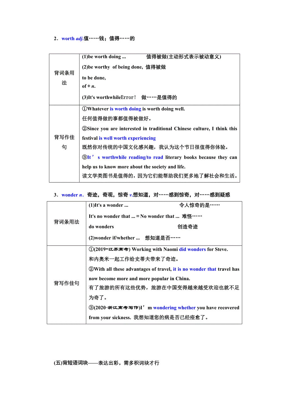 2022高考外研版英语一轮学案：必修5 MODULE 6 ANIMALS IN DANGER WORD版含答案.DOC_第3页