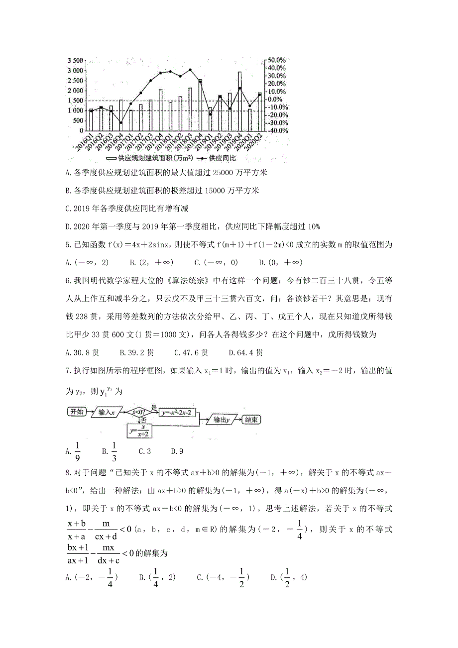 （全国卷Ⅲ衡水金卷）2021年高三数学先享题信息卷（三）理.doc_第2页