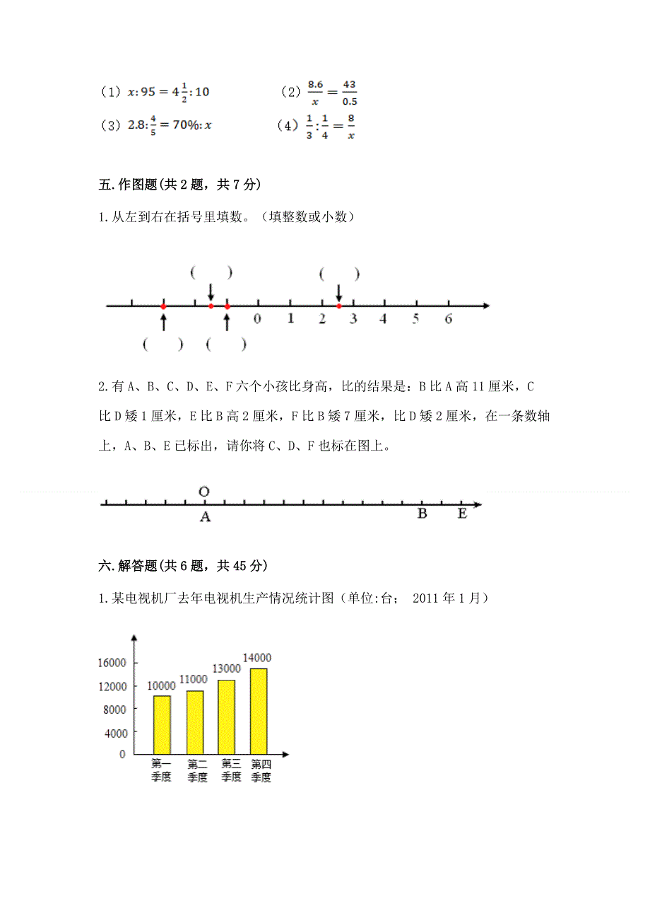 沪教版六年级下学期期末质量监测数学试题附完整答案【精选题】.docx_第3页