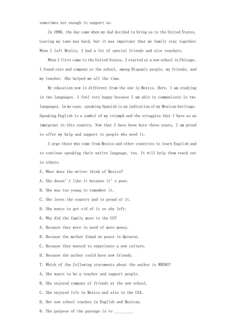 （全国卷）2021届高三英语下学期4月经典模拟题2（含解析）.doc_第3页