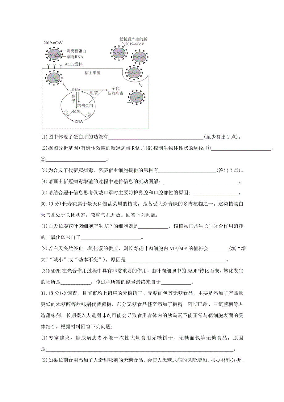 （全国卷）“超级全能生”2021届高三生物4月联考试题（丙卷）（含解析）.doc_第3页