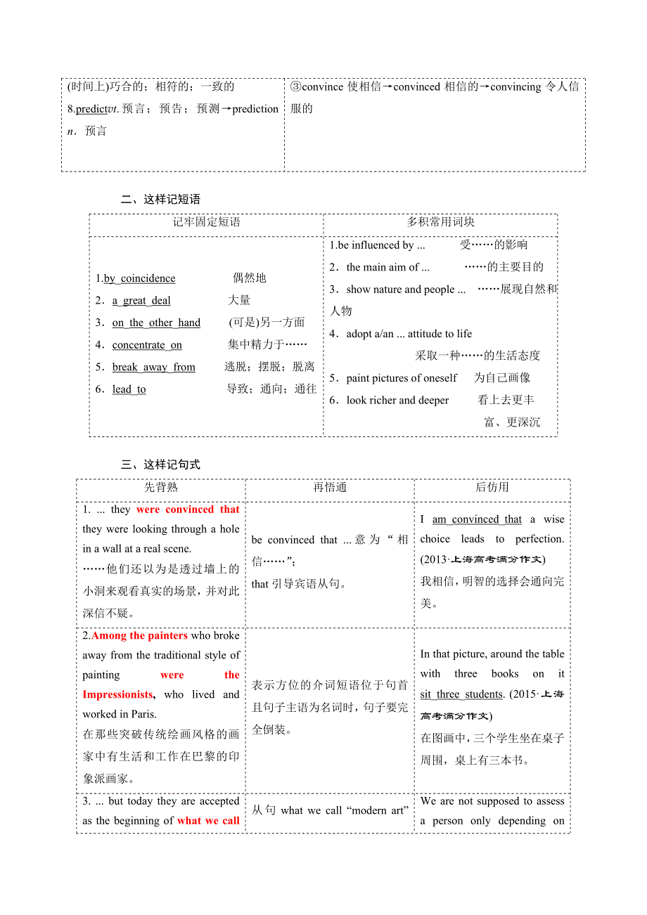 2017-2018学年高中英语三维设计人教版浙江专版选修6：UNIT 1 SECTION Ⅱ WARMING UP &AMP； READING — LANGUAGE POINTS WORD版含答案.doc_第2页