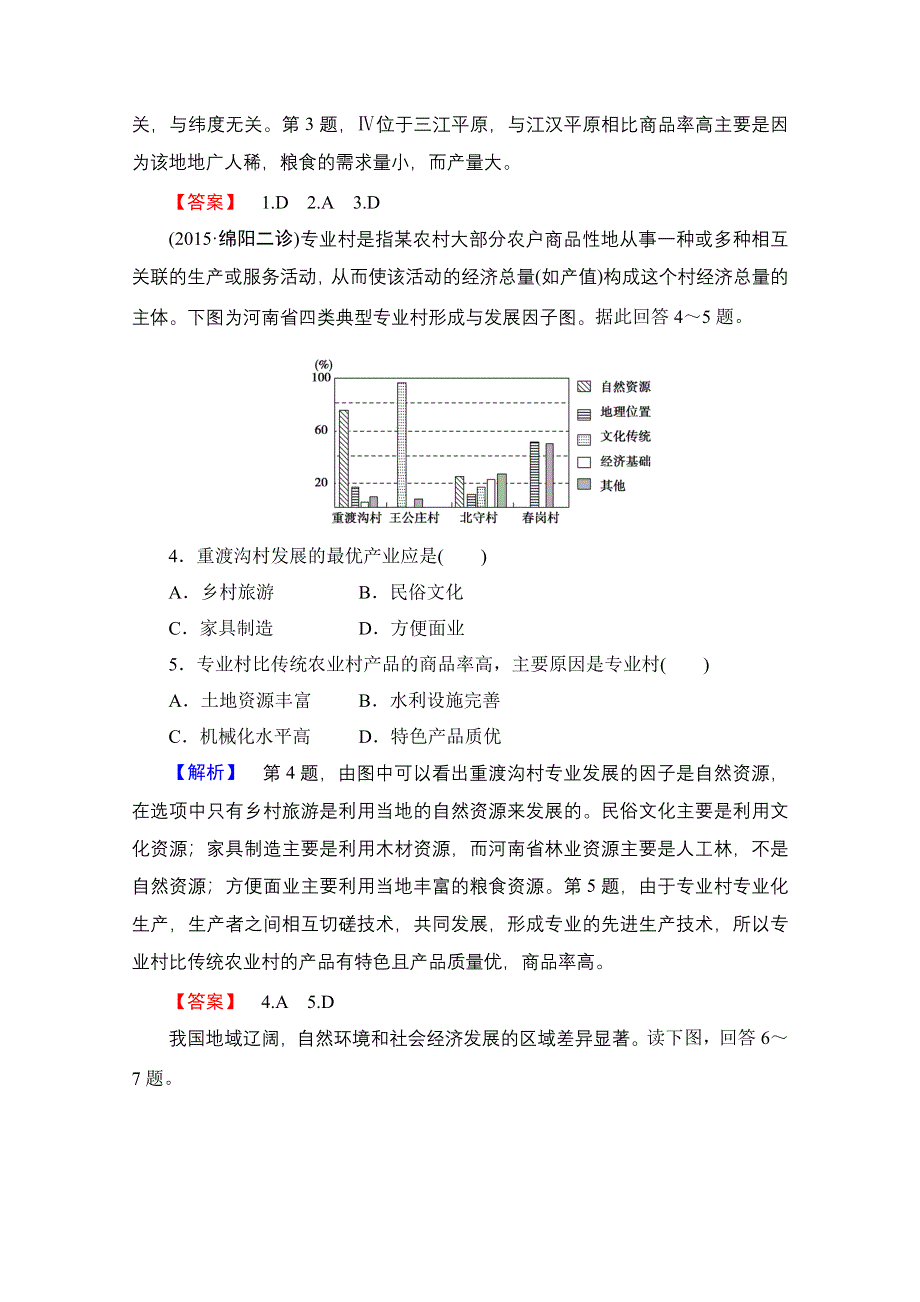 《高考总动员》2016届高考地理一轮总复习课时提升练（三十二） WORD版含答案.doc_第2页