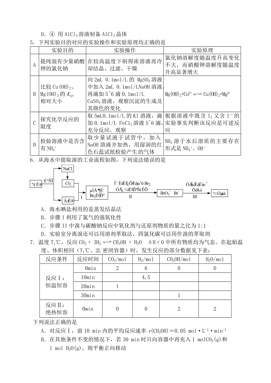 河北省唐山市2021届高三化学下学期第三次模拟演练试题.doc_第2页