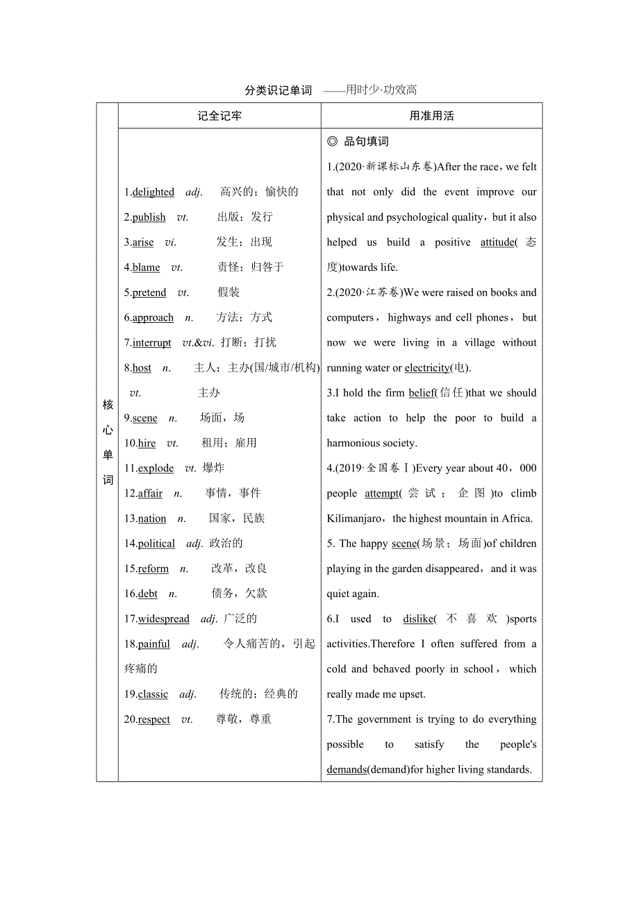 2022高考英语（北师大版）大一轮复习学案：必修4　UNIT 11　THE MEDIA WORD版含答案.doc_第2页