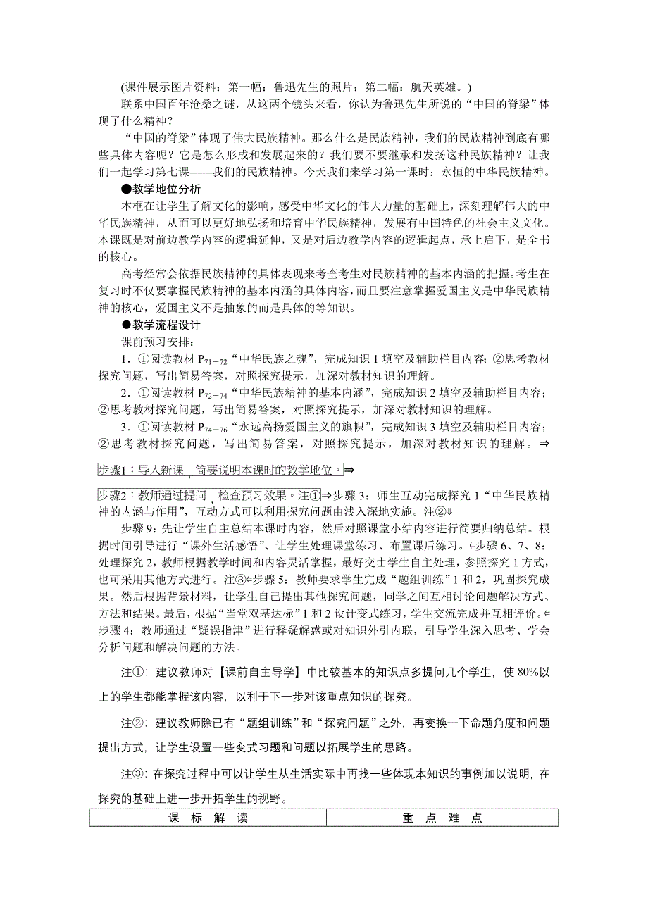 2014年高中政治（人教版）必修3配套文档：第7课 我们的民族精神.doc_第2页