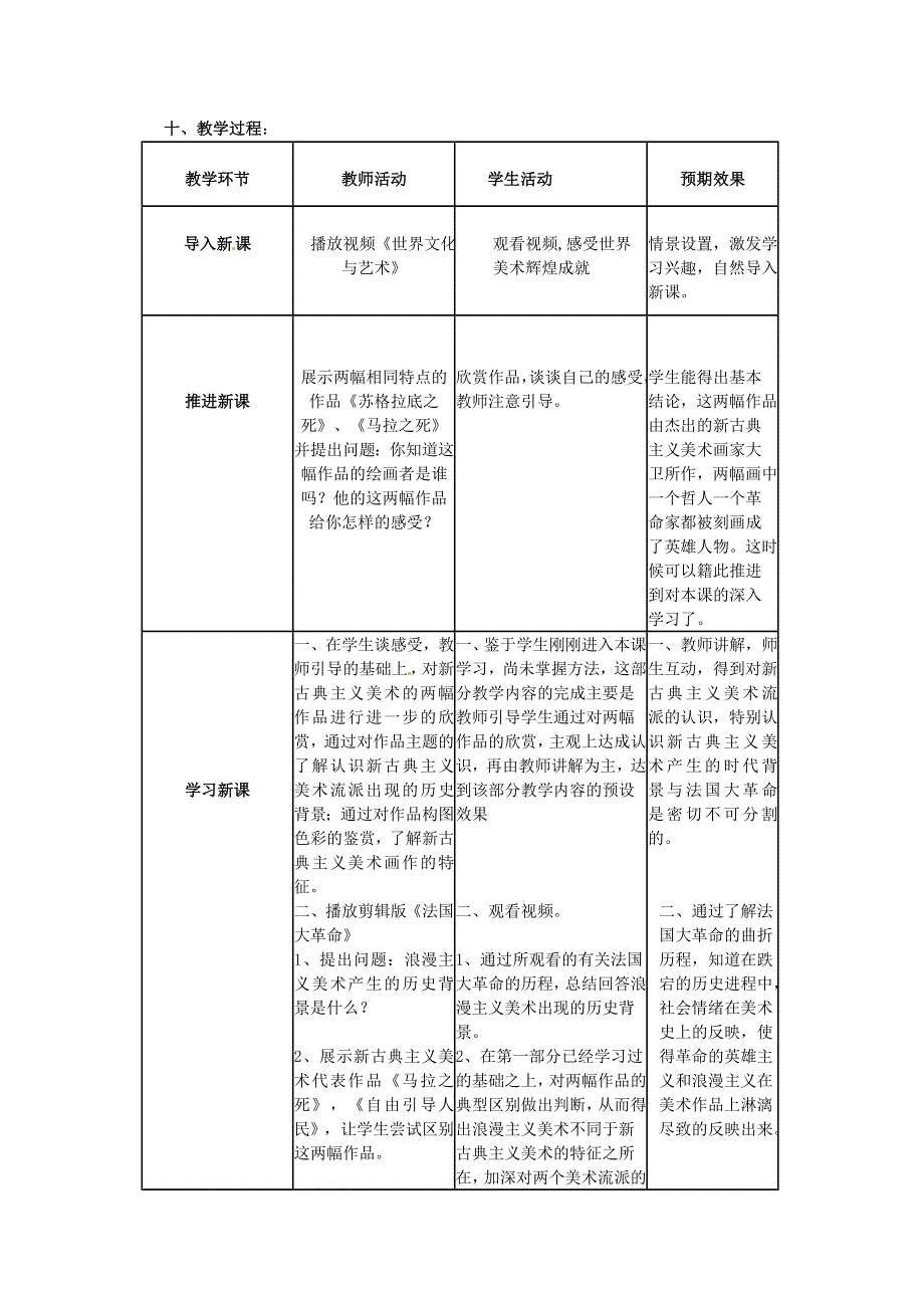 广东省陆河外国语学校高二历史《第23课 美术的辉煌》教案 新人教版必修3.doc_第2页