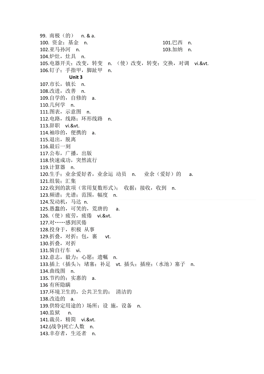 2019-2020学年牛津译林版高中英语单词汉译英过关卷：模块十一 WORD版含答案.doc_第3页