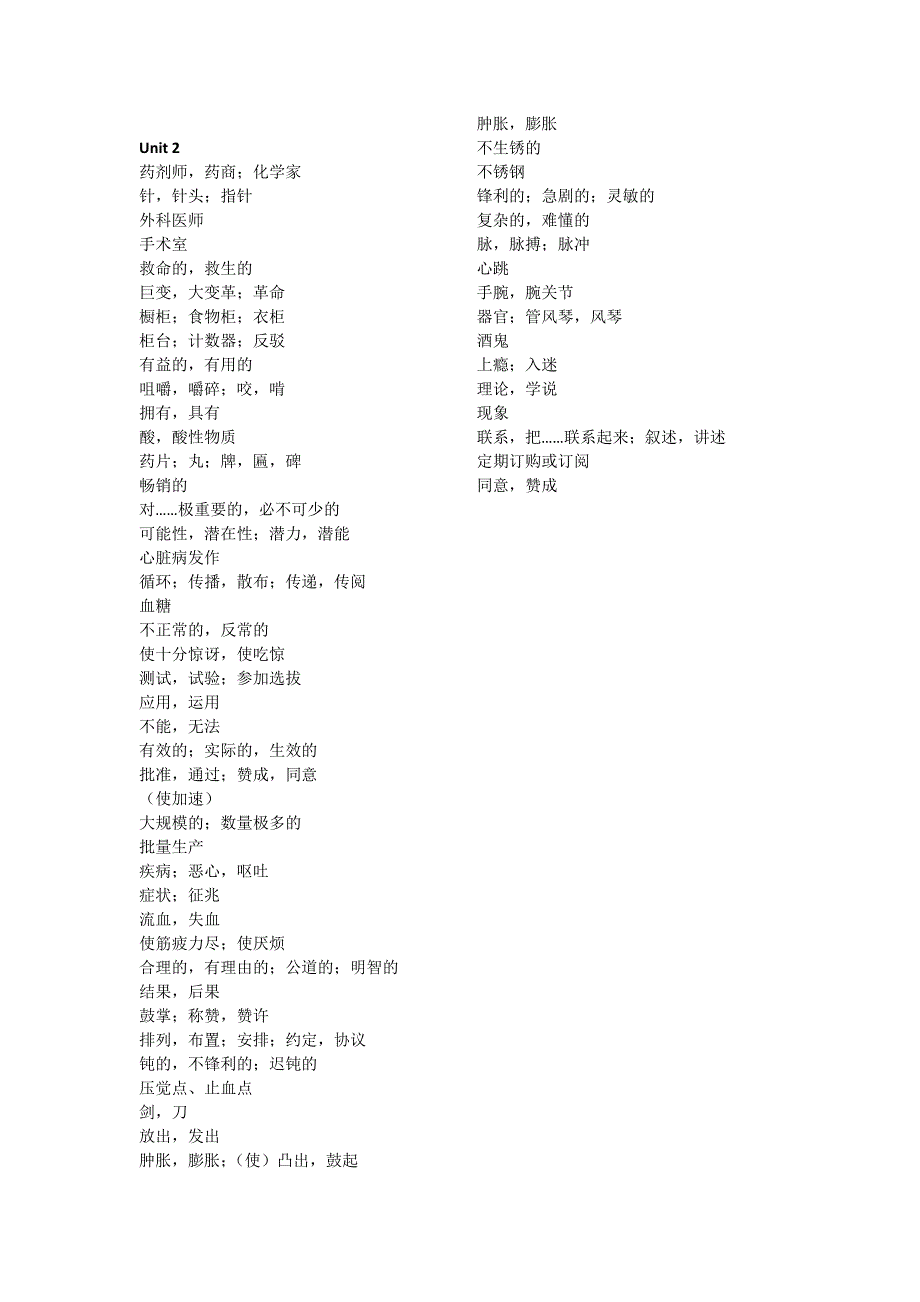 2019-2020学年牛津译林版高中英语单词汉译英过关卷：模块七 WORD版含答案.doc_第2页