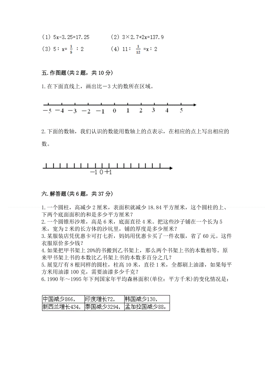 沪教版数学六年级下学期期末综合素养提升卷【重点】.docx_第3页