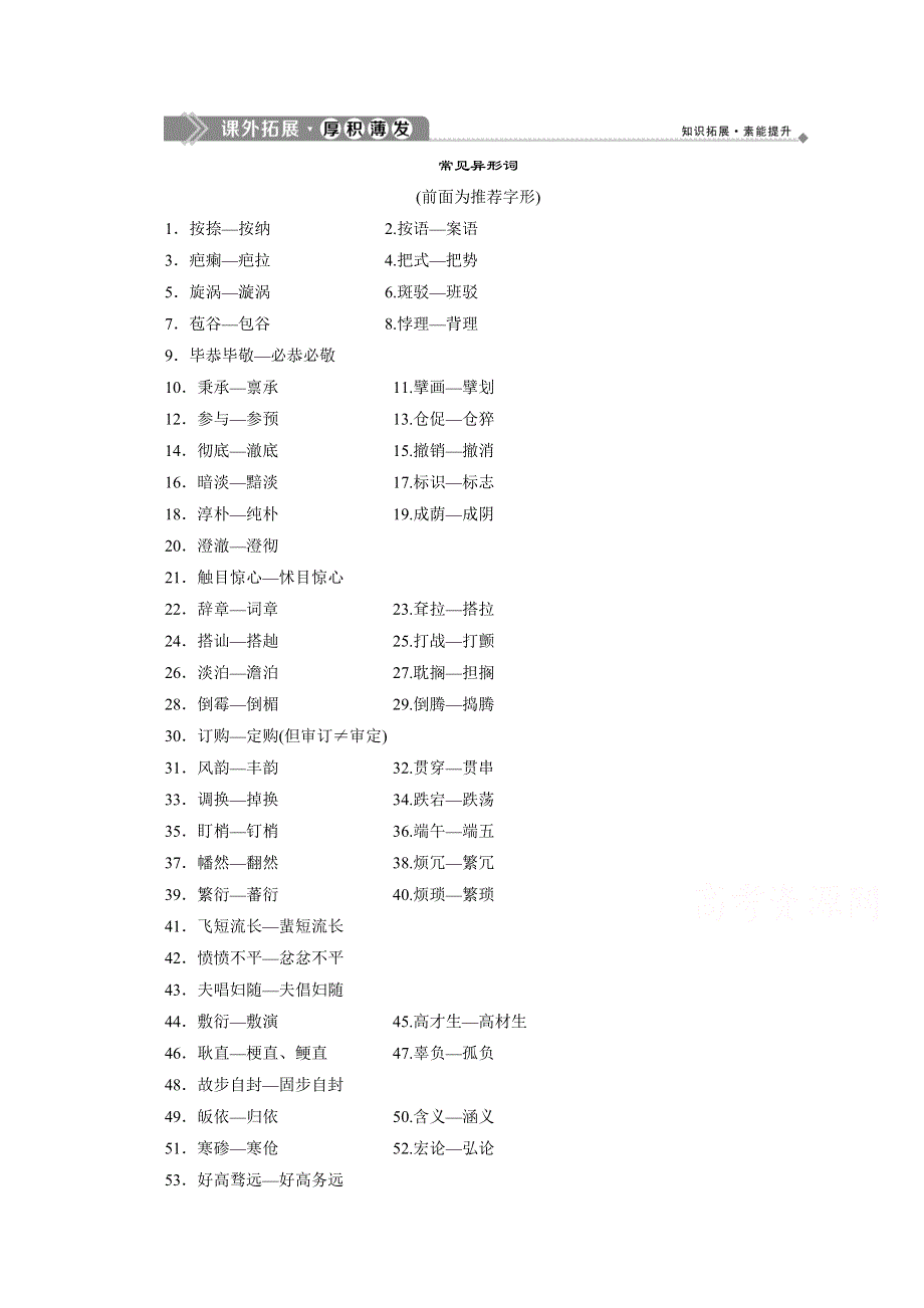 2019-2020学年语文人教版选修语言文字应用练习：第三课第二节规矩方圆——汉字的简化和规范 WORD版含解析.doc_第1页