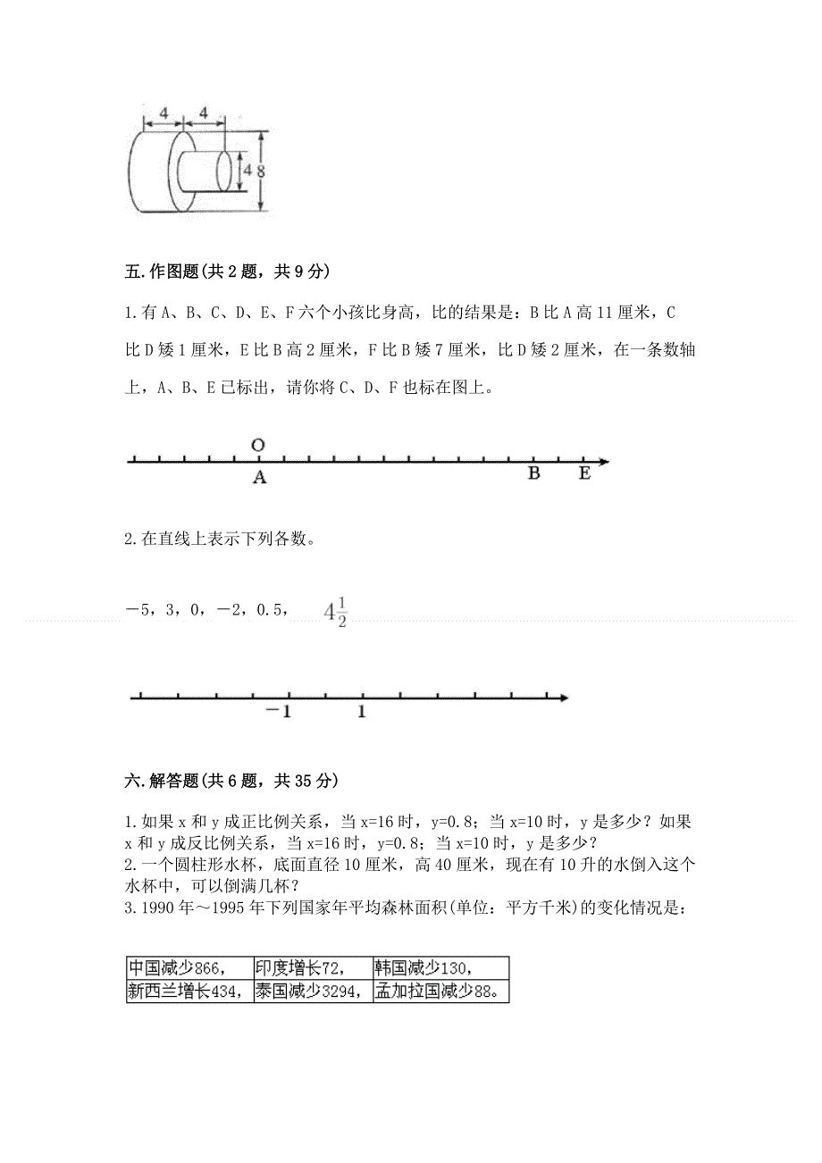 沪教版数学六年级下学期期末综合素养练习题（重点班）.docx_第3页