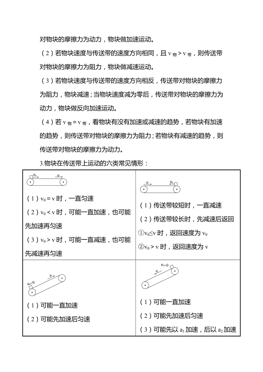 2021-2022学年高一人教版物理必修1学案：阶段提升课 第四章　牛顿运动定律 WORD版含解析.doc_第2页