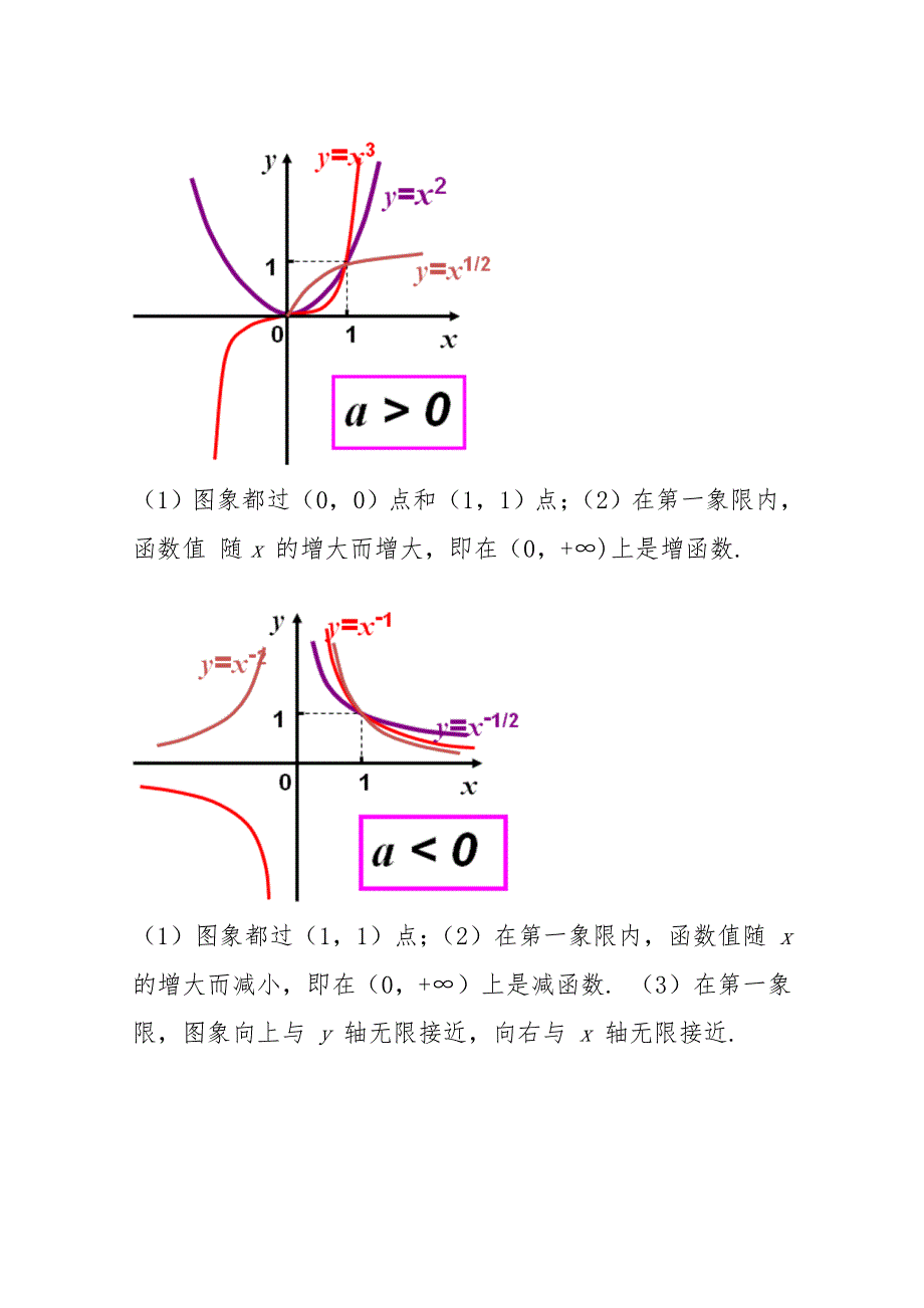 2021-2022学年高一数学人教A版必修1教学教案：2-3-1幂函数 （2） WORD版含解析.doc_第3页