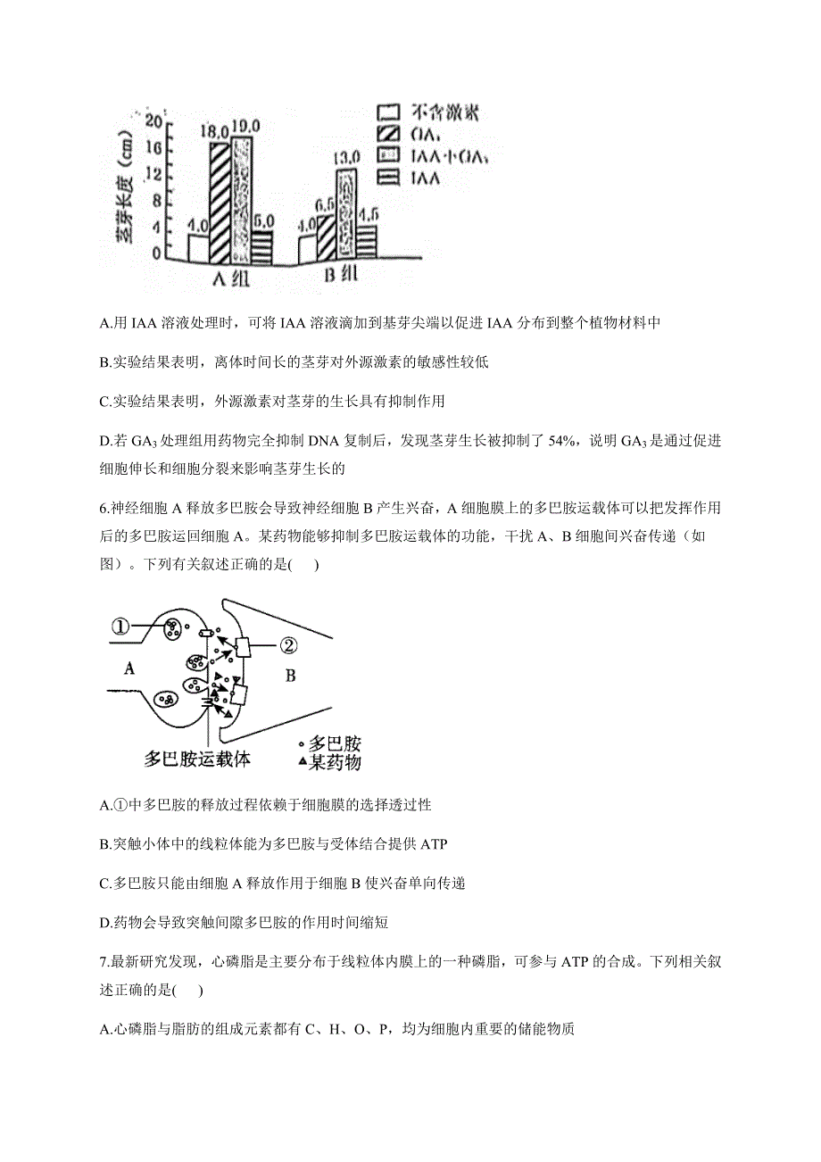 河南省洛阳市孟津县第一高级中学2020-2021学年高二下学期6月月考生物试题 WORD版含答案.docx_第3页