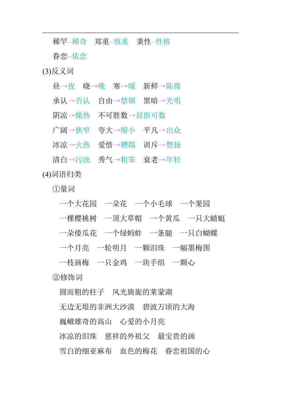 （寒假预习）2021五年级语文下册 知识点素材（pdf） 新人教版.pdf_第3页