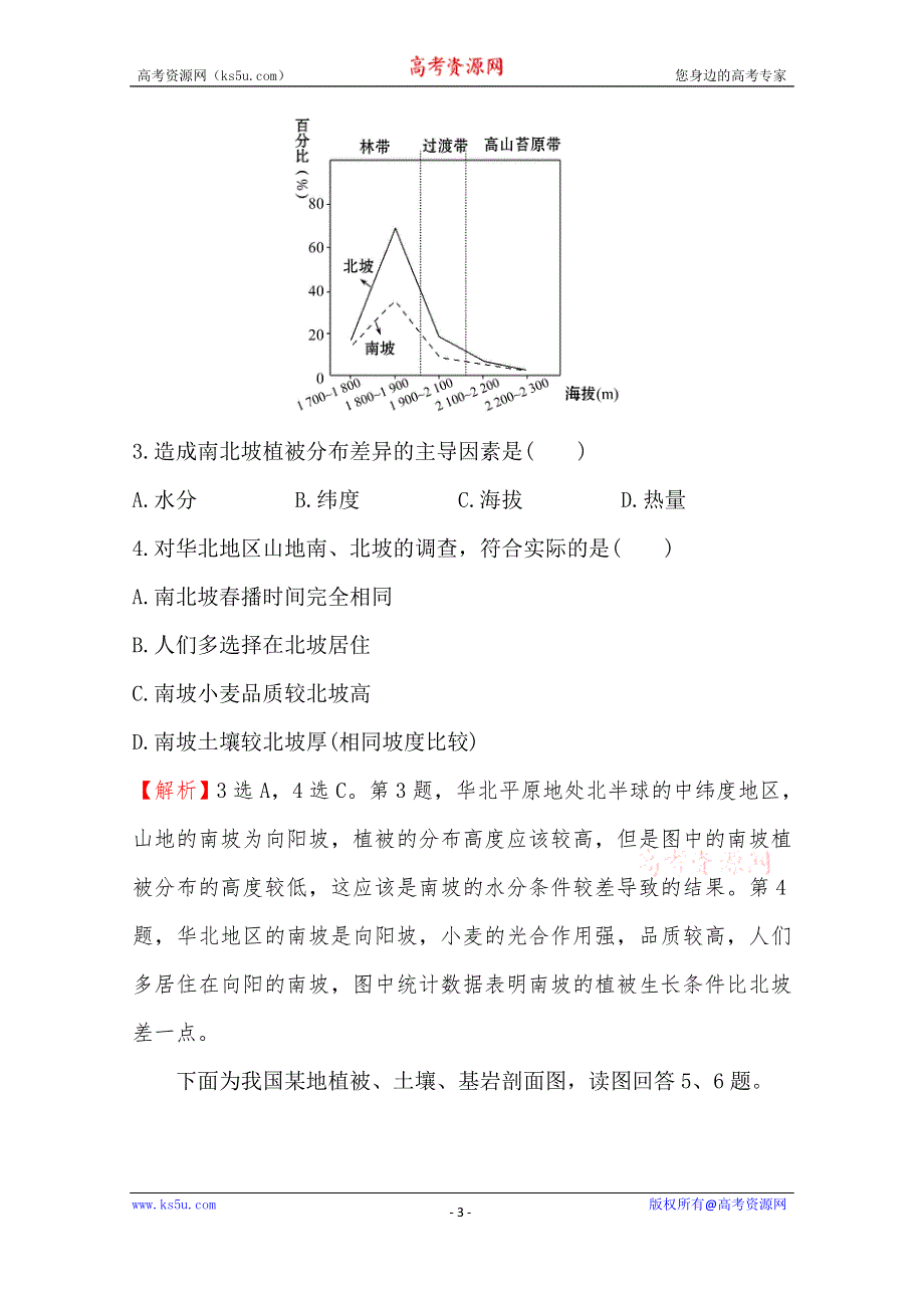 2017届世纪金榜高中地理一轮全程复习方略课时提升作业 18.2 中国地理分区 WORD版含答案.doc_第3页