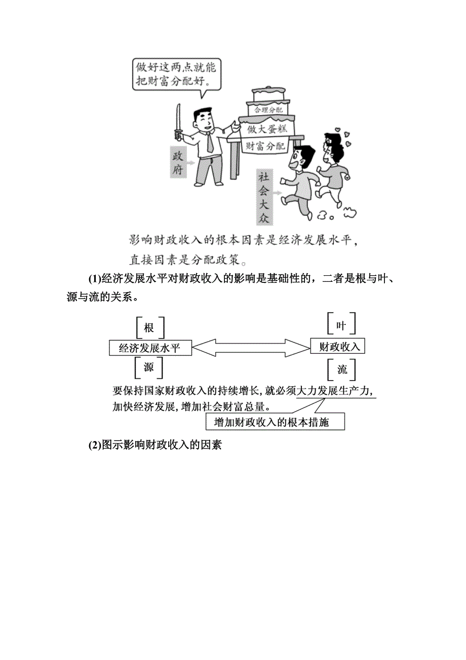 2021高三政治一轮总复习教师用书：必修1 第八课　财政与税收 WORD版含解析.doc_第3页
