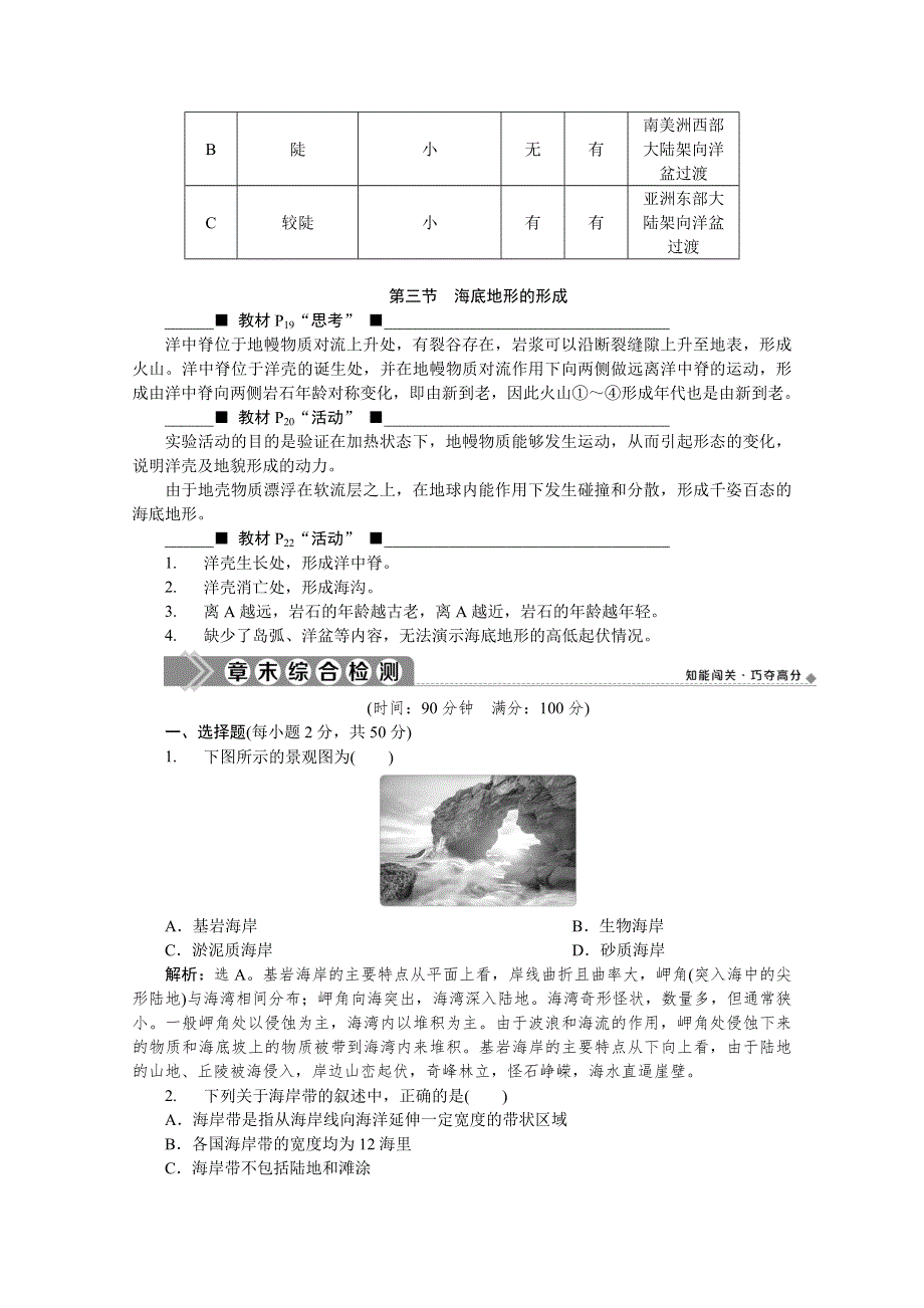 2019-2020学年高中地理人教版选修2学案：第二章 章末整合提升 WORD版含答案.doc_第2页