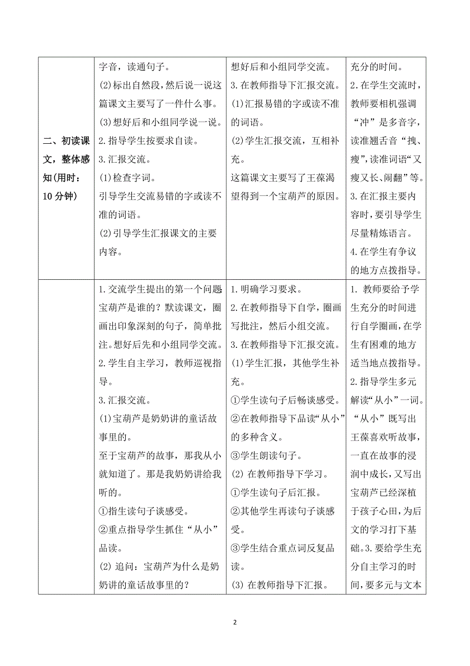 26 宝葫芦的秘密（节选）导学案（部编版四年级语文下册）.doc_第2页