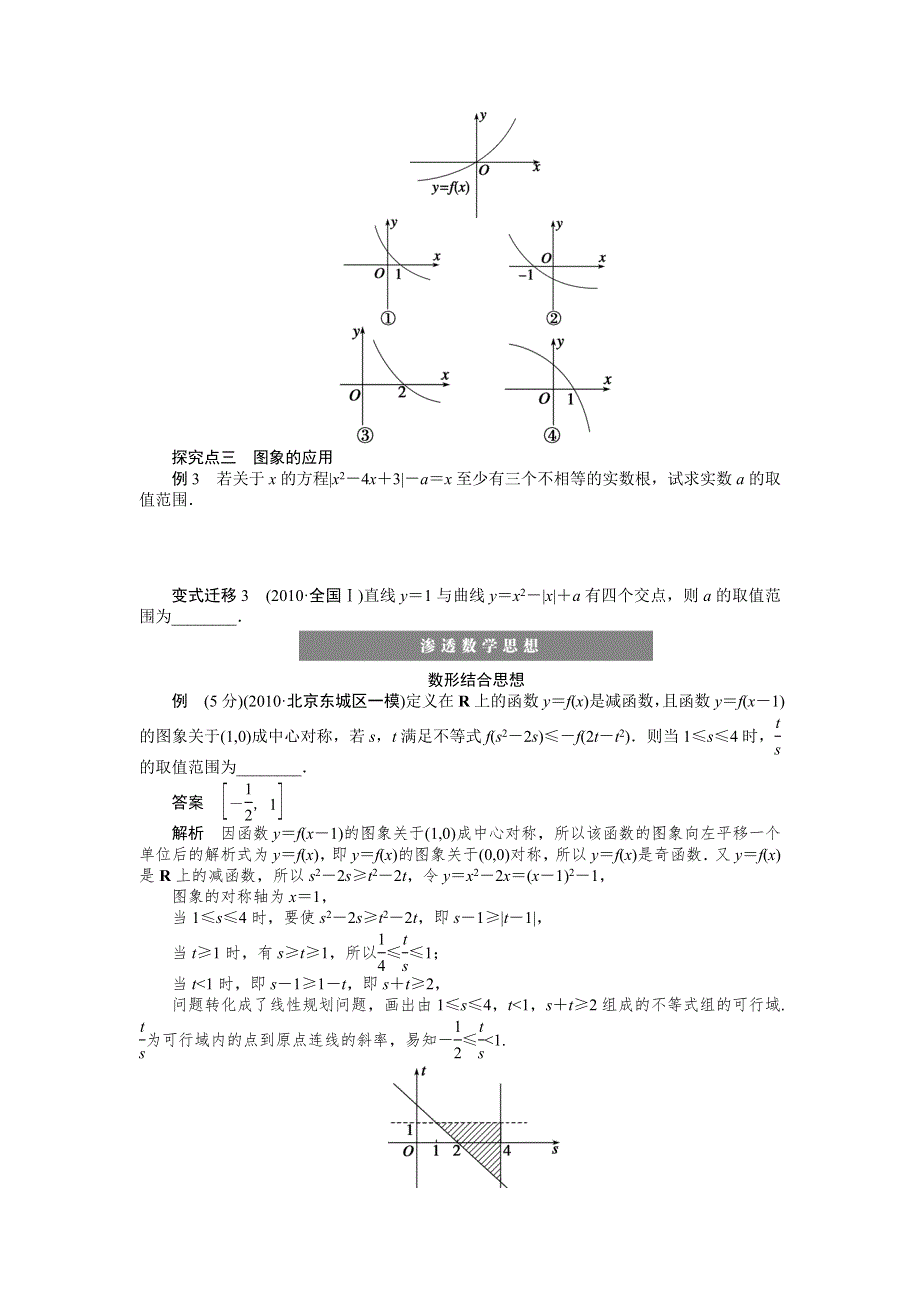 江苏省江阴市成化高级中学2015届高三数学总复习学案：10 函数的图象WORD版含答案.doc_第3页