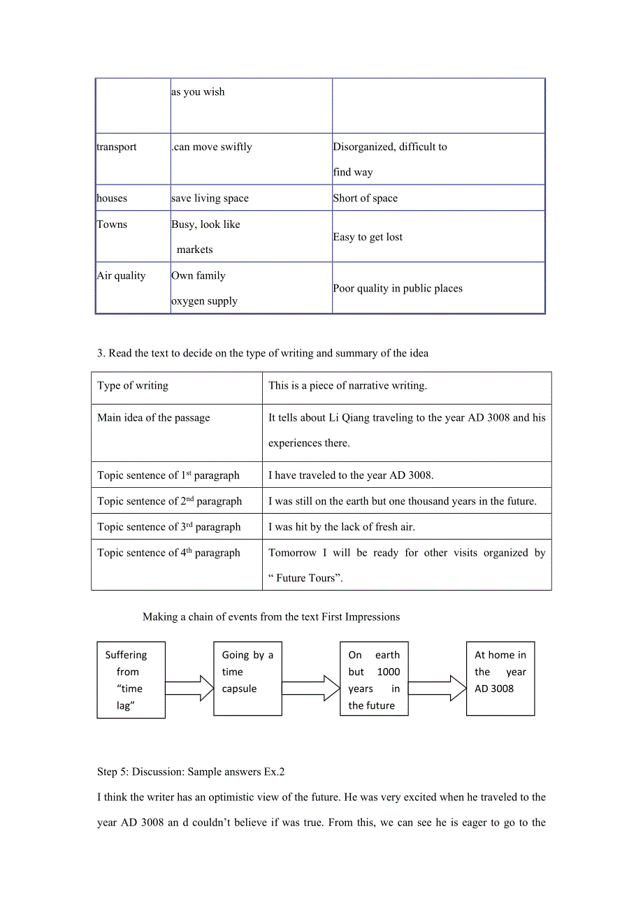 2021-2022学年高中英语人教版必修5教案：UNIT3 LIFE IN THE FUTURE READING （系列二） WORD版含解析.doc_第3页