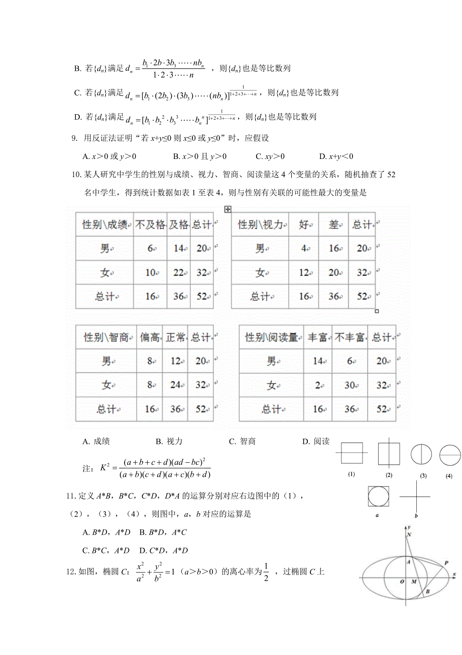 湖北省长阳县第一高级中学2017-2018学年高二下学期期中考试数学（文）试题 WORD版缺答案.doc_第2页