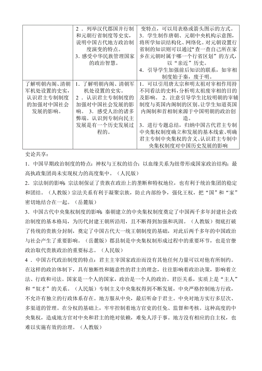 高三历史新人教必修1考点分析-2008高考一轮复习资料.doc_第2页