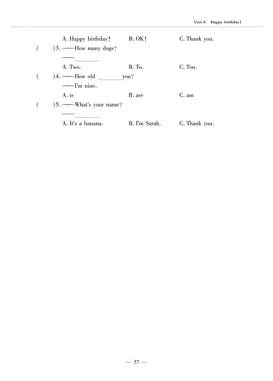 三年级英语上册Unit6Happybirthday第五课时同步作业pdf无答案人教PEP.pdf_第2页