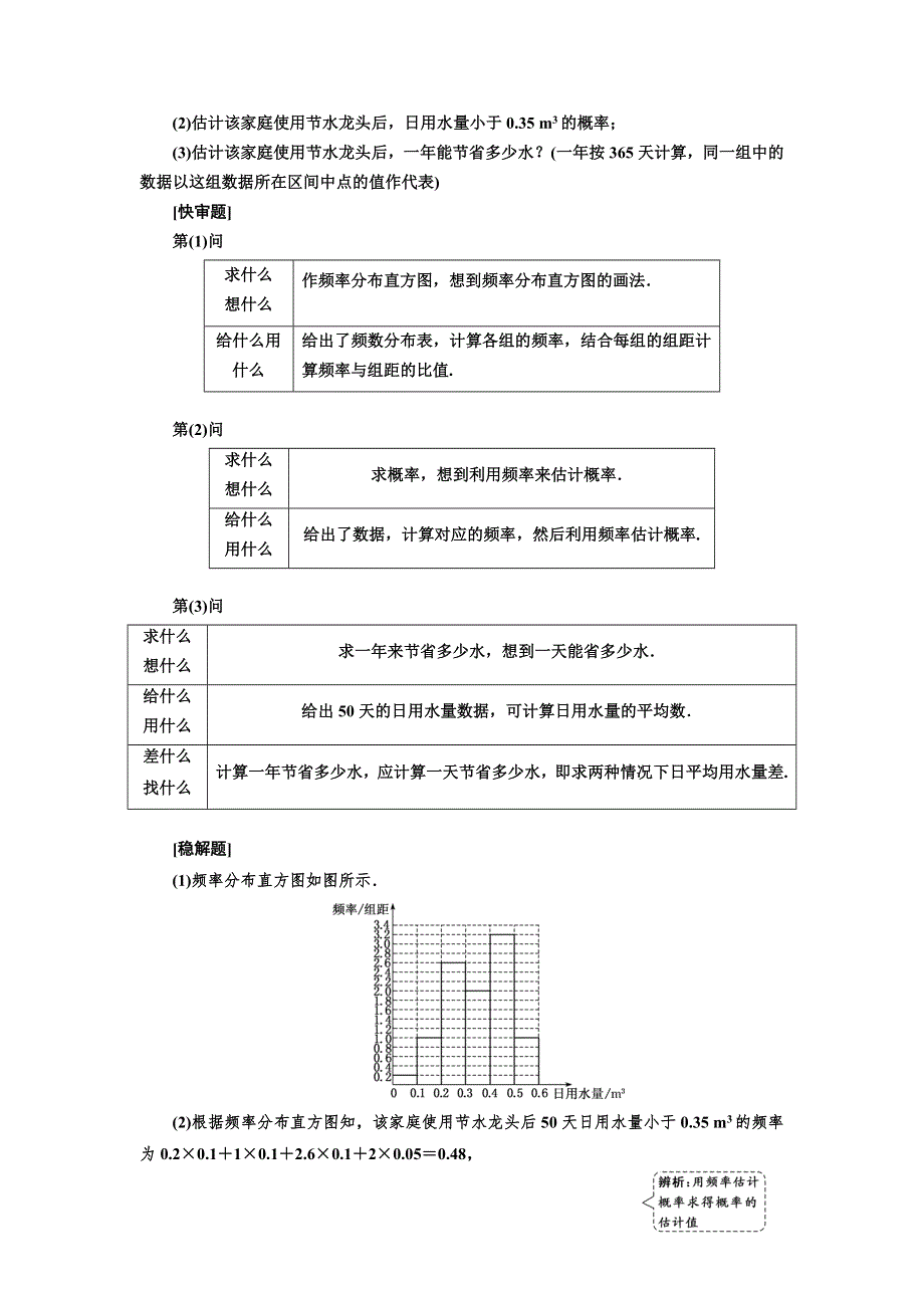 2019版二轮复习数学（文）通用版讲义：第一部分 第二层级 高考5个大题 题题研诀窍 概率与统计问题重在“辨”——辨析、辨型、辨图 WORD版含解析.doc_第2页