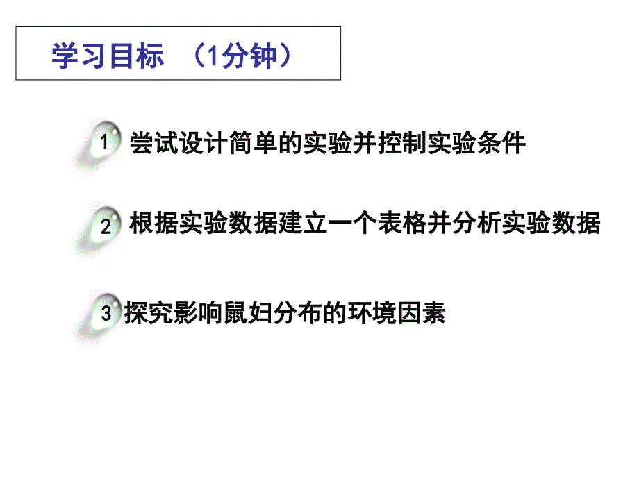 北师大版七年级上册2.2.2探究环境对生物的影响课件（２２张ppt）.ppt_第3页