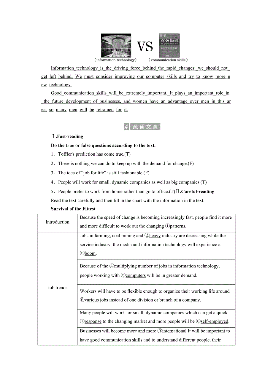 2018-2019学年高二英语北师大版必修五讲义：UNIT 14 SECTION Ⅲ FIRST IMPRESSIONS WORD版含答案.doc_第3页