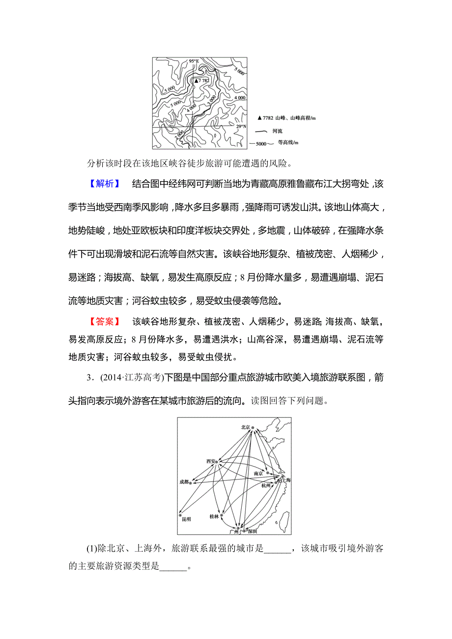 2018-2019学年鲁教版高中地理选修三讲义：第2单元-单元整合提升 WORD版含答案.doc_第3页