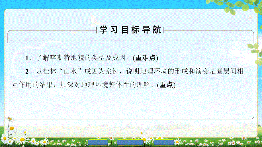 鲁教版高中地理必修一第三单元第3节《圈层相互作用案例分析—剖析桂林山水的成因》课件(共39张PPT).ppt_第2页