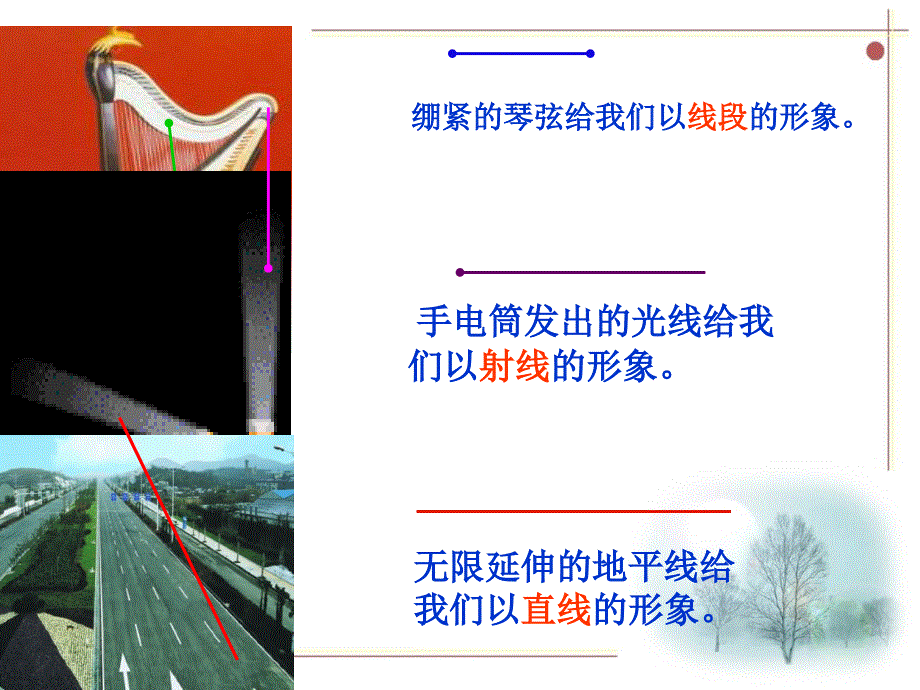 鲁教版（五四制）六年级下册5.1线段射线直线课件19张PPT.ppt_第3页