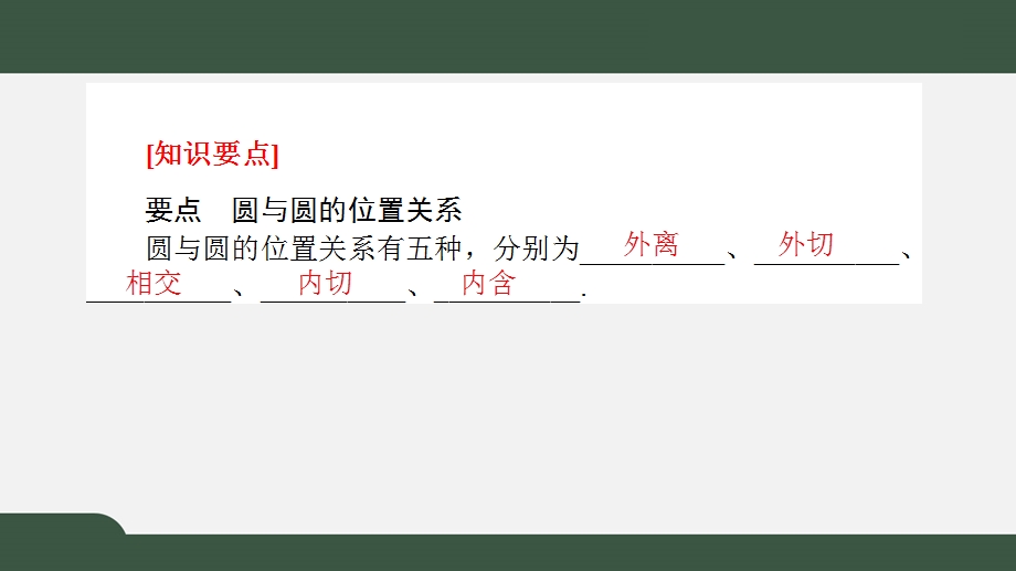 2-5-2圆与圆的位置关系（课件）-2021-2022学年高二数学同步精品课件（人教A版2019选择性必修第一册）.pptx_第2页