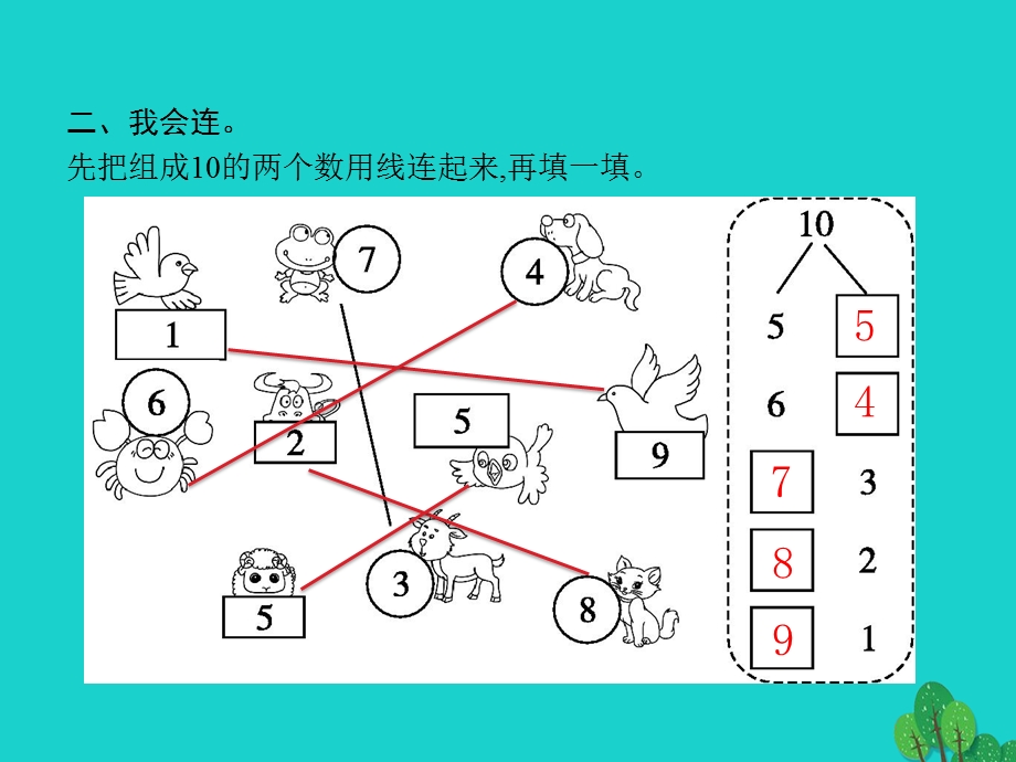 2022一年级数学上册 5 6-10的认识和加减法第9课时 10的加减法课件 新人教版.pptx_第3页