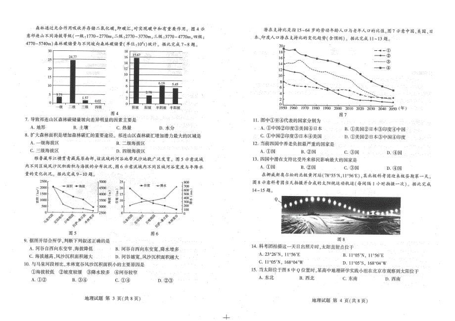 # 高三 二轮 试题 9 地理.pdf_第2页