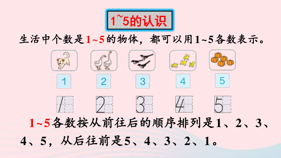 2022一年级数学上册 3 1-5的认识和加减法练习七教学课件 新人教版.pptx_第3页