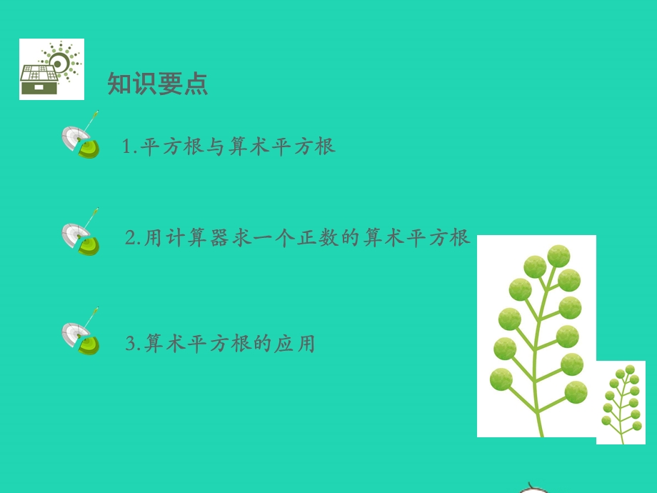 七年级数学下册 第6章 实数6.1 平方根、立方根6.1.1 平方根教学课件 （新版）沪科版.pptx_第2页