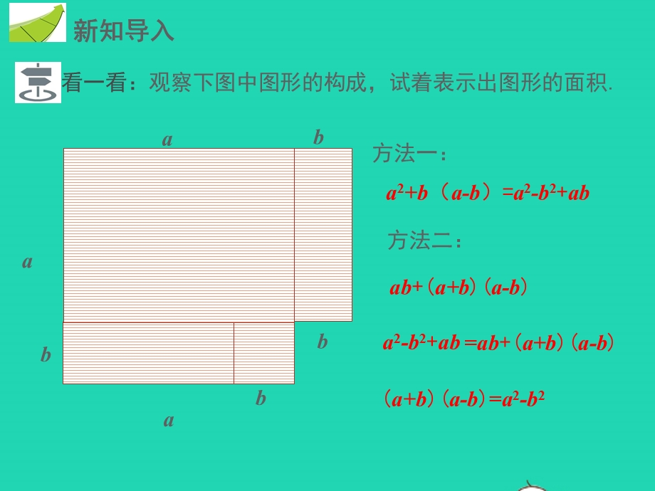 七年级数学下册 第8章 整式乘法与因式分解8.4 因式分解8.4.2 公式法第1课时 公式法教学课件 （新版）沪科版.pptx_第3页