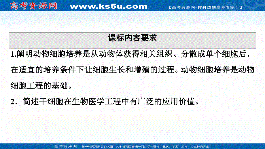 2021-2022同步新教材人教版生物选择性必修3课件：第2章 第2节 第1课时　动物细胞培养 .ppt_第2页