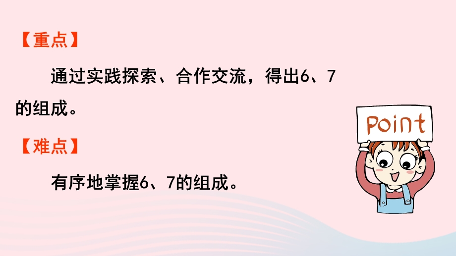 2022一年级数学上册 5 6-10的认识和加减法第2课时 6和7的组成教学课件 新人教版.pptx_第3页