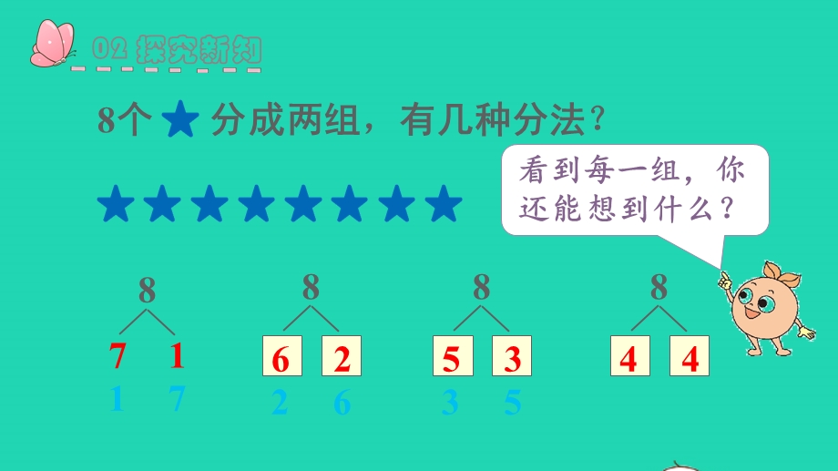 2022一年级数学上册 5 6-10的认识和加减法 2 8和9第2课时 8和9的组成教学课件 新人教版.pptx_第3页