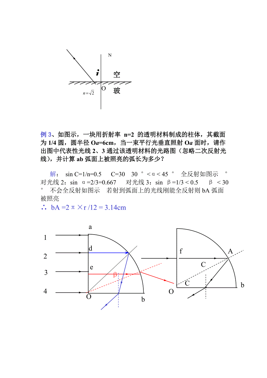 08高考物理三轮例题复习专题15：几何光学.doc_第2页