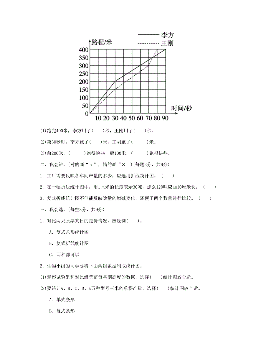 五年级数学下册 周测培优卷11 新人教版.doc_第2页